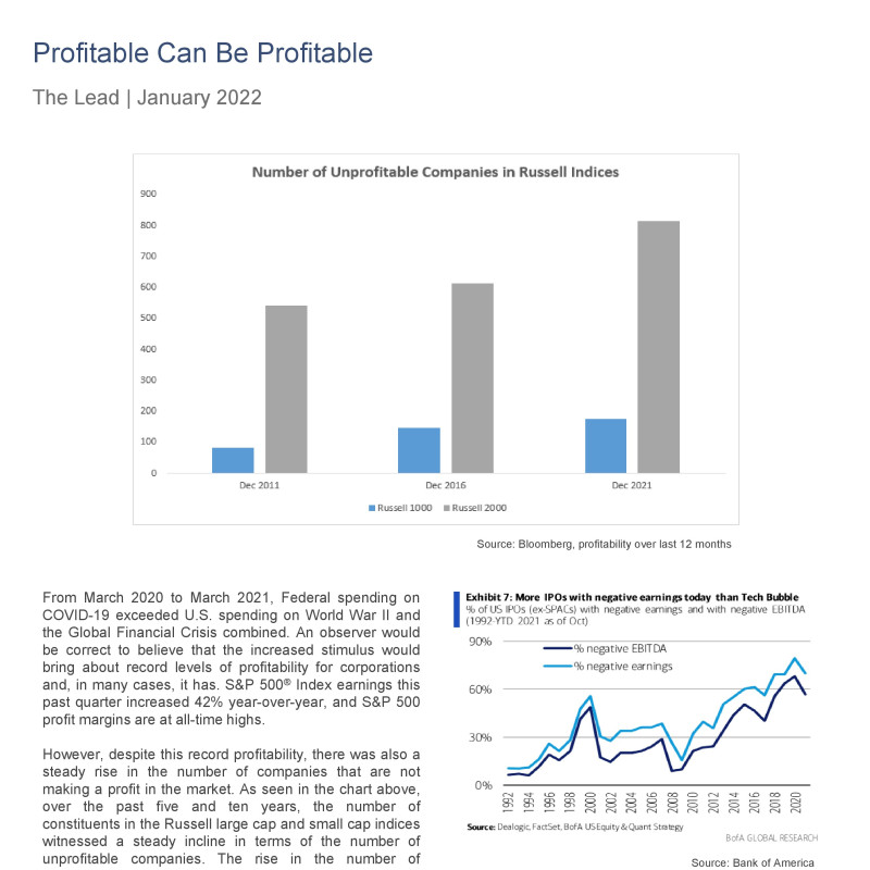 Document Thumbnail: The Lead - Profitable Can Be Profitable